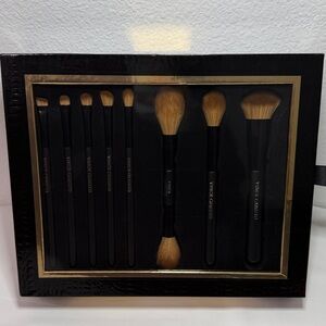 Vince Camuto Black Makeup Brush Set